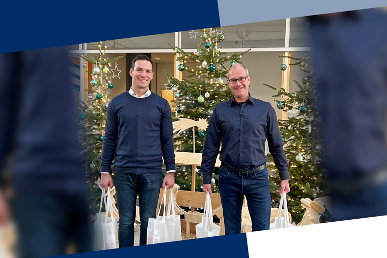 Weihnachtsaktion: Unsere Weihnachtsaktion erzeugte auch 2024 große Resonanz in der Belegschaft: Insgesamt kamen fast 200 Tüten zusammen – gefüllt mit Lebensmitteln und Hygieneartikeln im Wert von jeweils rund 20 Euro. Alle Spenden kamen von Mitarbeiterinnen und Mitarbeitern der Bank, die die Artikel gekauft haben. Die Tüten gingen an die vier Tafelläden des Landkreises und beinhalteten lang haltbare Lebensmittel und Hygieneartikel.