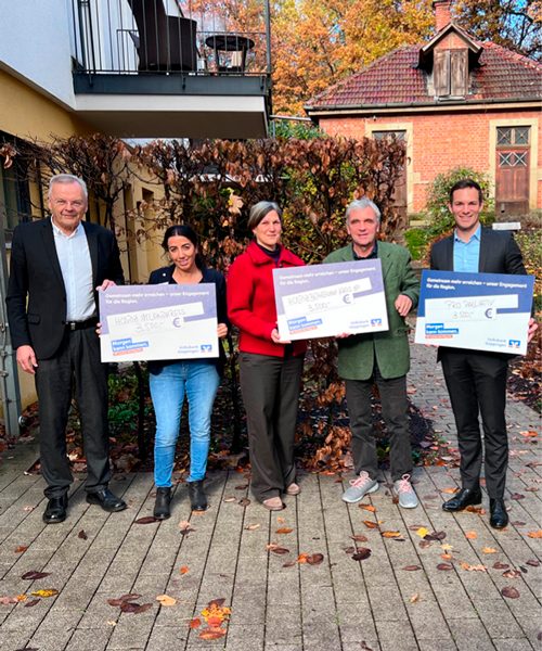Über 10.000 Euro gehen an die Hospize im Landkreis.