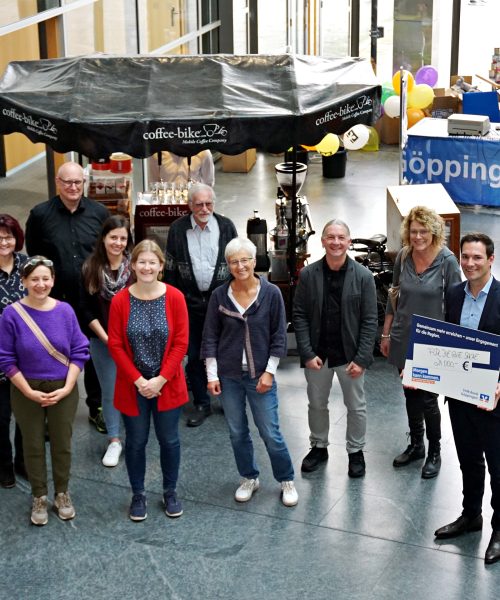 In der Sparwoche konnten wir 20.000 Euro an verschiedene Institutionen vergeben.